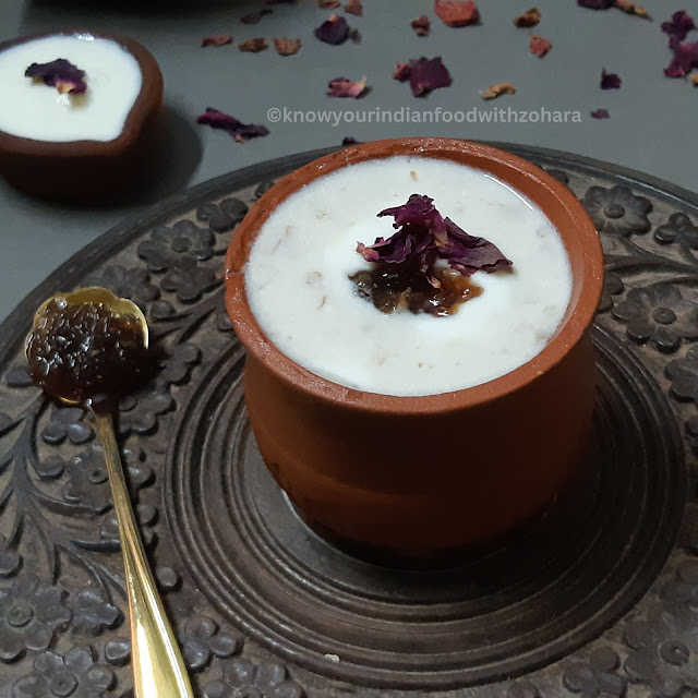 Gulkand Lassi Recipe | Gulab Lassi Recipe