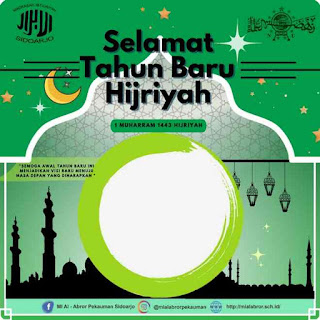 lInk Download Background Twibbon Tahun Baru Islam 2021