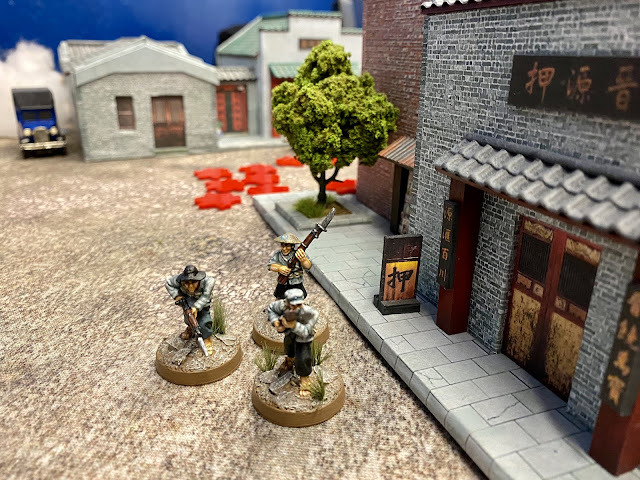 A 28mm early WW2 Bolt Action game pitting a Chinese warlord against Soviet Russians  for control of a border town