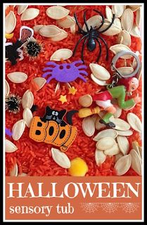 How to make a Halloween sensory tub