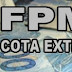 Prefeituras estão recebendo Cota extra do FPM