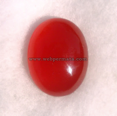 Batu permata red carnelian