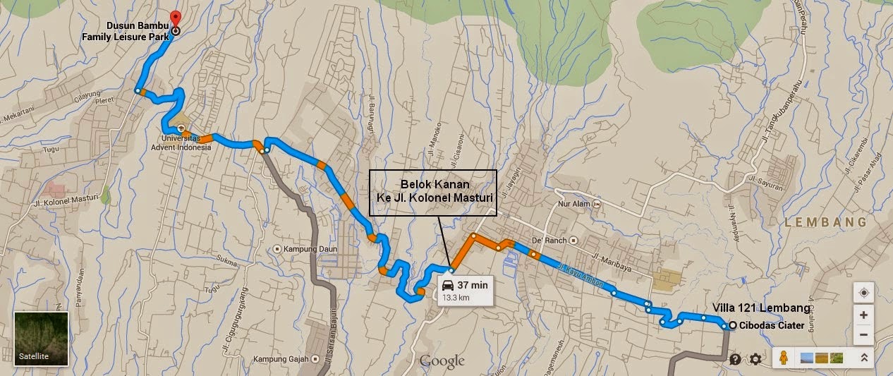 tempat wisata alam di bandung yang murah