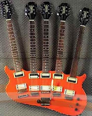 25 Gambar Gitar dengan Desain Unik dan Aneh