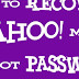 I have a problem with my password Yahoo - Fix problems signing 