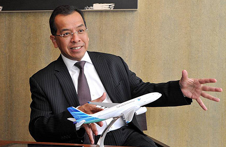 Presiden Direktur Garuda Indonesia Emirsyah Satar