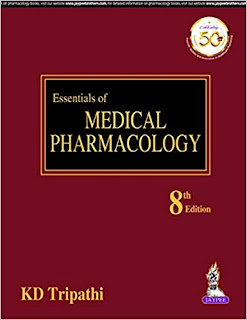Essentials of Medical Pharmacology - 8th Edition - K D Tripathi