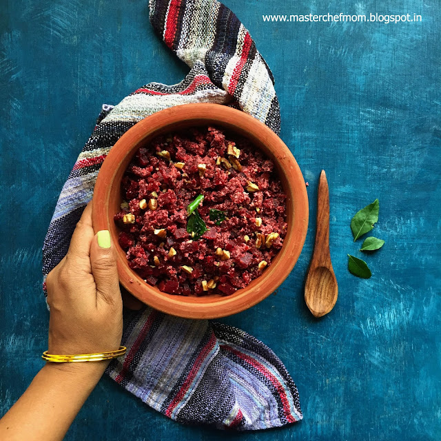 Indian Style Beetroot Salad 