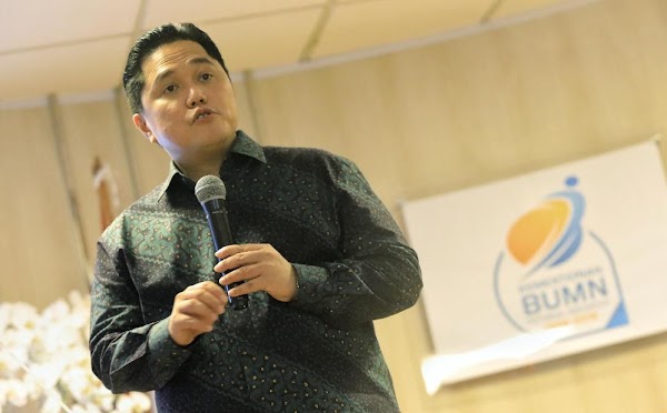 Erick Thohir Diharapkan Bisa Hilangkan Stigma BUMN Sebagai Sapi Perah Parpol