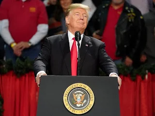 POTUS Donald Trump in Whitehouse. PHOTO | CNN