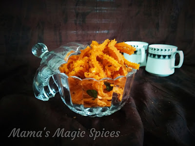 INSTANT RICE MURUKKU ( CRISPY SNACK )