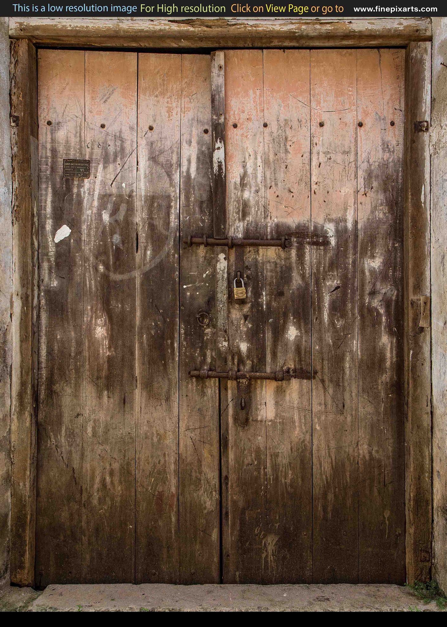 Old Wooden Door texture 00005