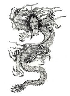 dragon tattoos, tattooing