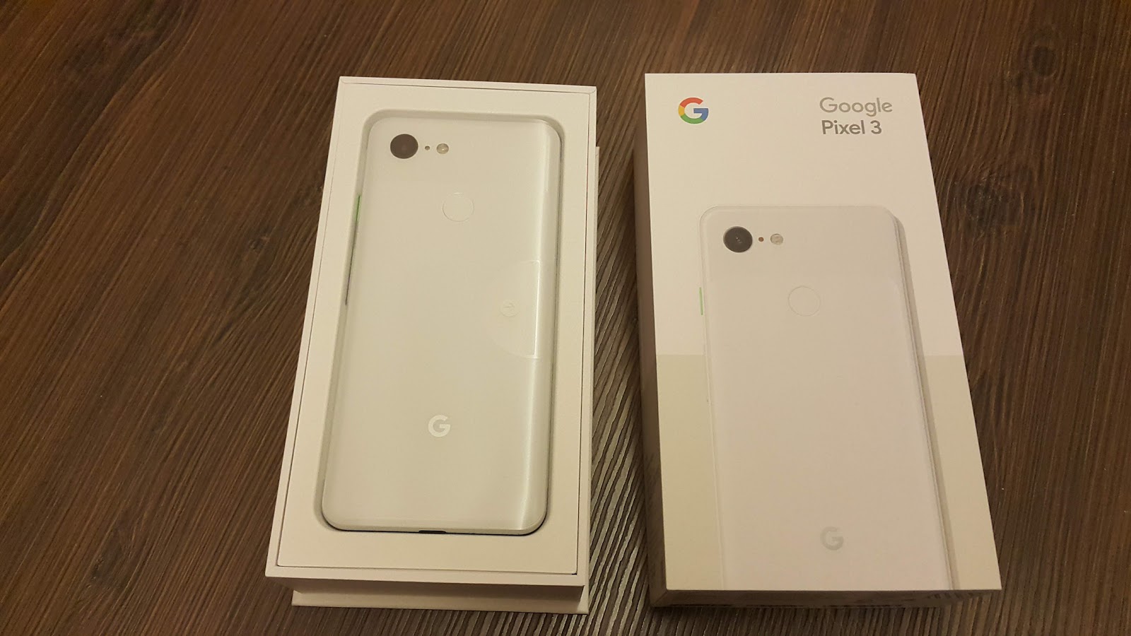 打開立刻看到 Pixel 3