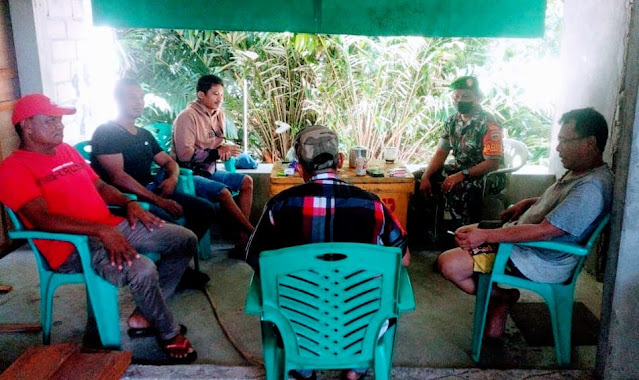 Babinsa Yuniaro Zebua Bantu Nelayan Mendapatkan Solar dengan Menghubungi Kepala Pertamina Ranai