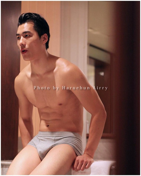 gorgeous asian guy by haruehun airry