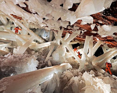 The discovery of the Cave of the Crystals in 2000 by miners working