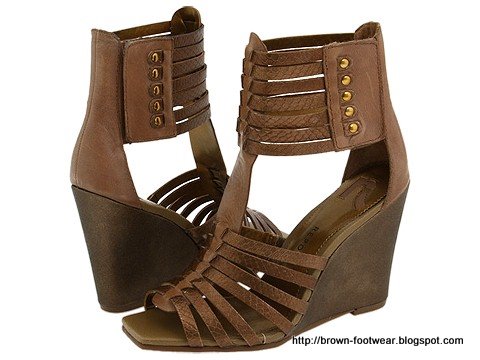 Brown footwear:footwear-83591