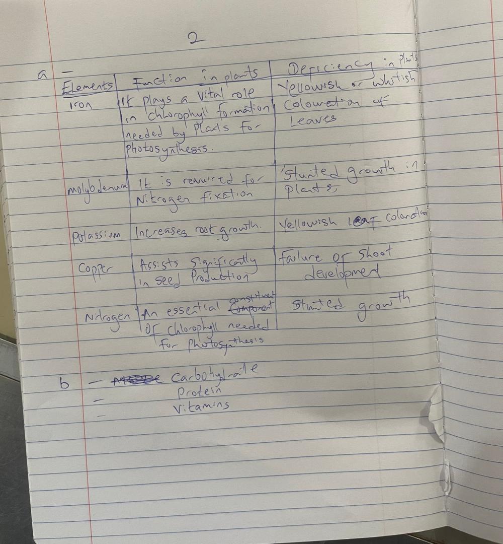 WAEC BIOLOGY THEORY ANSWERS 2023