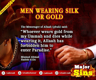 MAJOR SIN. 56. MEN WEARING SILK OR GOLD