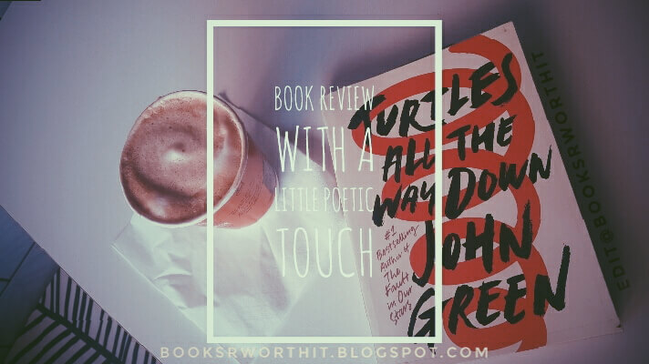 A book by John Green and a cup of coffee
