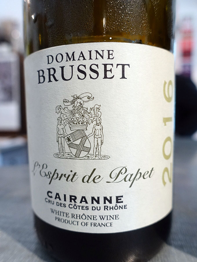 Domaine Brusset L'Esprit de Papet Cairanne 2016 (90+ pts)