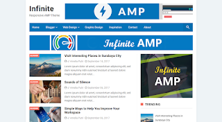 5 Super Best AMP  Blogger Templates 2020