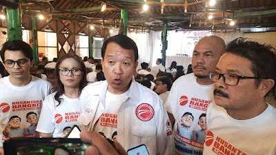 Nusantara Bangkit Deklarasikan Prabowo-Gibran Memenang Satu Putaran