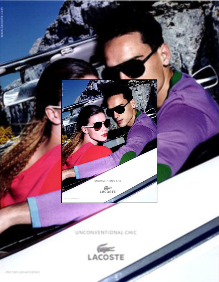 Lacoste Eyewear Ad Campaign Spring Summer 2011 Email ThisBlogThis