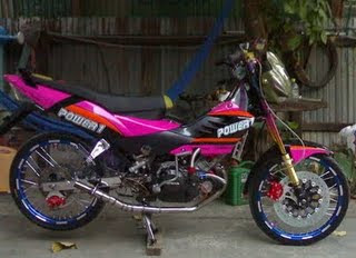 Honda Nova Sonic 125 RS Super Modification