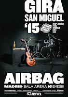 Airbag Madrid gira San Miguel