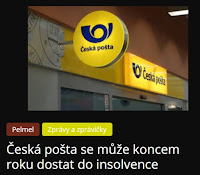 Česká pošta se může koncem roku dostat do insolvence - AzaNoviny