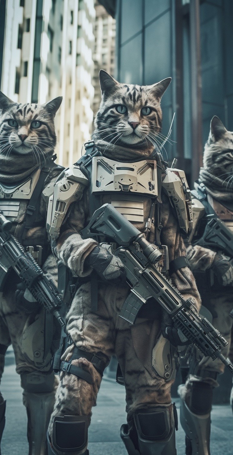 Wallpaper Kucing Militer - Keren, Lucu, Aesthetic HD