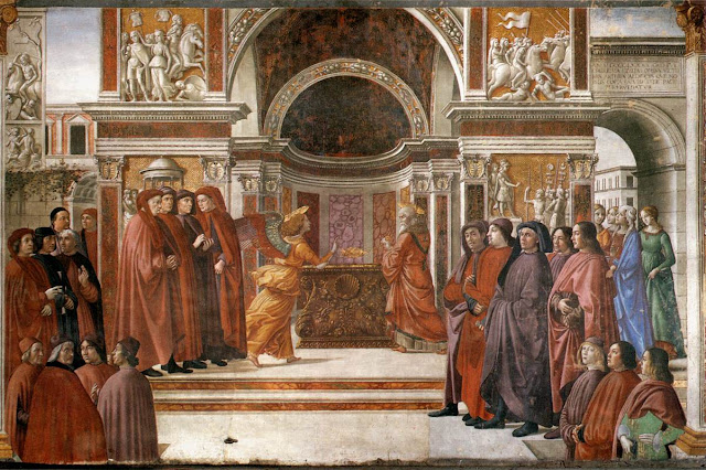«Веление Захарии» (1486–1490; фреска)