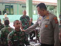  Kapolda Maluku kunjungi Secaba Rindam XVI/Ptm
