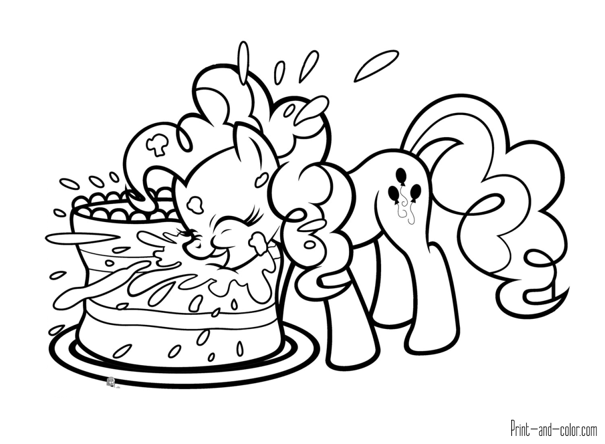 My Little Pony Coloring Pages Print