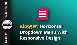 Drop down menu for Blogger (blogspot)