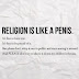 Religion is Like a Penis