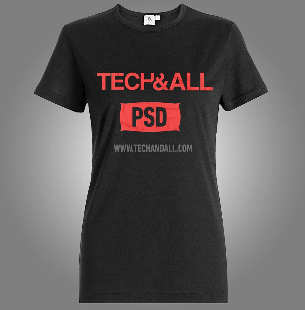 mock up kaos psd