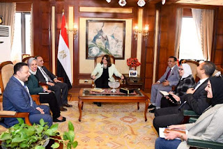 وزيرة الهجرة تستقبل مستثمرًا مصريًا بالولايات المتحدة الأمريكية بحضور عضو مجلس النواب