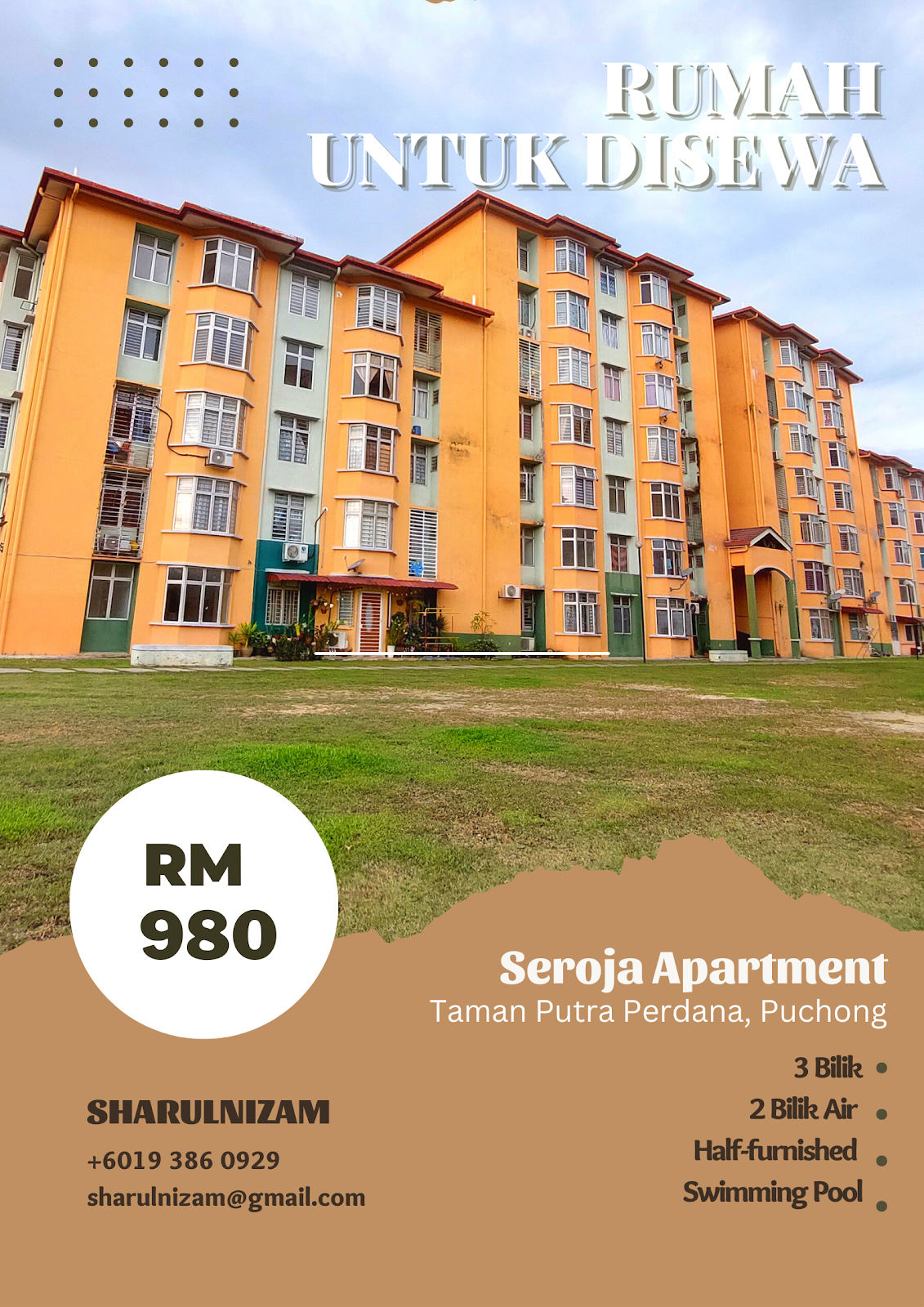 Apartment Seroja, Taman Putra Perdana, Puchong