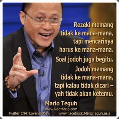 Gambar Kata  Motivasi  tema Mario  Teguh 