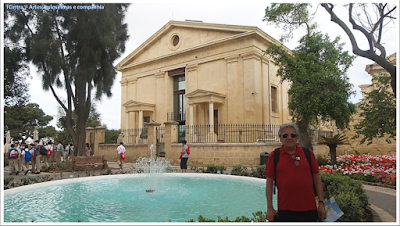 Upper Barrakka Gardens; jardins superiores; Valeta; Malta; 