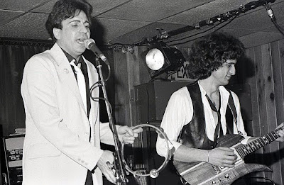 Condor on stage at Traces rock club in Hillsdale, New Jersey 1982