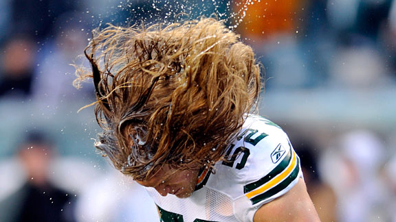 clay matthews hair. Clay Matthews, his hair,