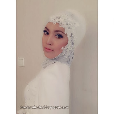 Manisnya Shila Amzah Dengan Pakaian Pengantin