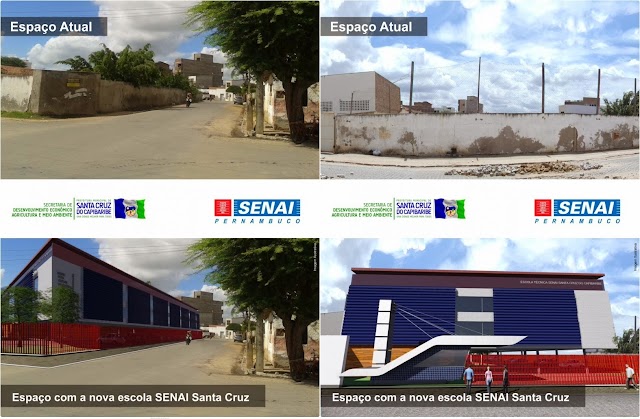 Prefeitura apresenta projeto para construção da escola do SENAI