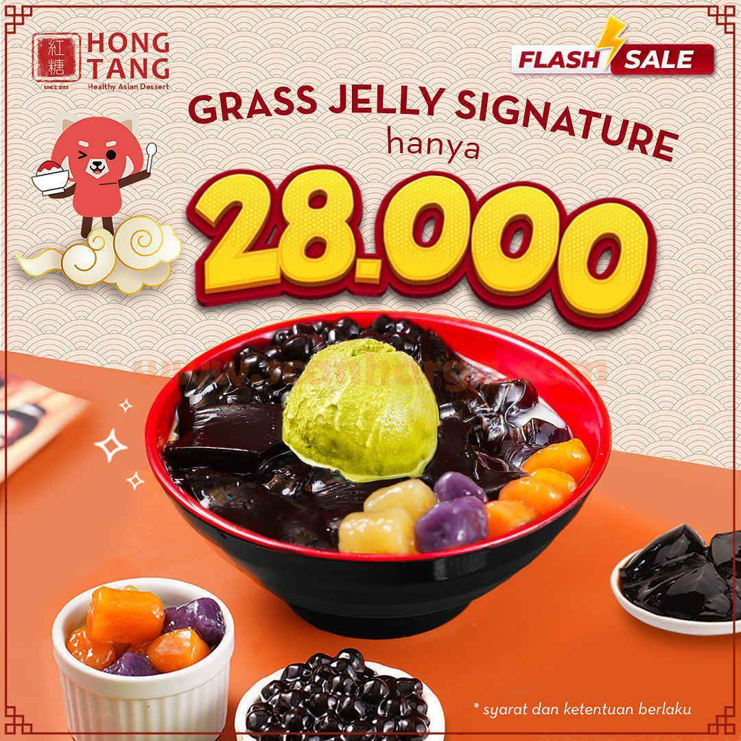 Promo HONG TANG Flash Sale Grass Jelly Signature cuma 28RB