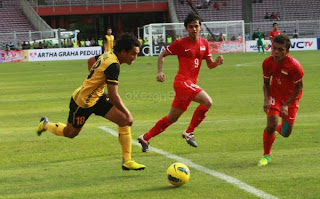 Syahrul Azwar jaring gol lawan indonesia