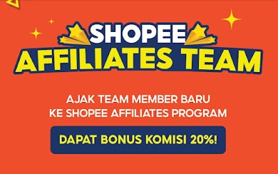 Kode Bonus/Referral Shopee Afiliasi (Affilates) Program KLik Link Dapat Duit